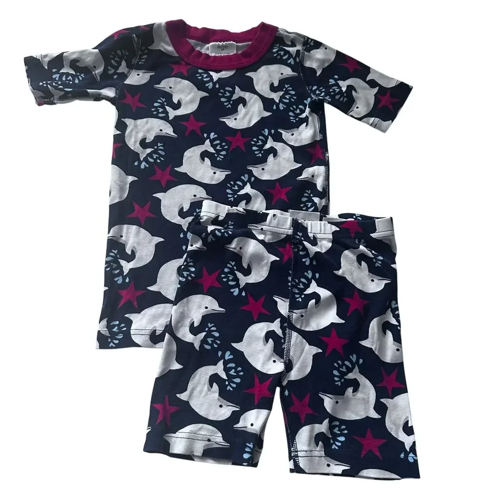 Hanna Andersson dolphin pajamas